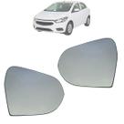 Kit 02 Vidro Espelho Retrovisor Com Base Onix 2013 Até 2019 Original