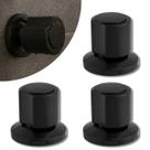 Kit 03 Acabamentos Registro Deca ABS C40 - Preto Fosco Kit 03 Acabamentos Registro Deca ABS C40 - Preto Fosco