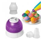 Kit 03 Adaptadores Bicos Tricolor Pequeno Grande Wilton Nfe Kit 03 Adaptadores Bicos Tricolor Pequeno Grande Wilton Nfe