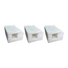 Kit 03 Almofada Esponja Feltro L3110 L3150 L3250 Kit 03 Almofada Esponja Feltro L3110 L3150 L3250