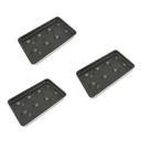 Kit 03 Assadeira Bandeja Forno 8 Cavidades Para Ovos e Hambúrguer