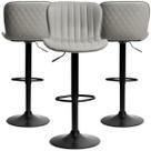 Kit 03 Banqueta Giratória Alta Encosto Bancada Cozinha Bar prime.office P040 Kit 03 Banqueta Giratória Alta Encosto Bancada Cozinha Bar prime.office P040