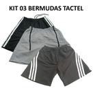 Kit 03 Bermudas Masculina Tactel - 38 ao 44 Academia ,Esportiva, Praia e Dia a Dia Kit 03 Bermudas Masculina Tactel - 38 ao 44 Academia ,Esportiva, Praia e Dia a Dia