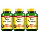 Kit 03 Beta Caroteno 400mg 60 Cápsulas Maxinutri
