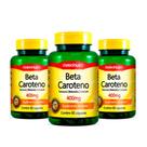 Kit 03 Beta Caroteno 400Mg 60 Cápsulas Maxinutri