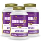 Kit 03 Biotina B7 150% IDR 60 Caps Flora Nativa do Brasil Kit 03 Biotina B7 150% IDR 60 Caps Flora Nativa do Brasil