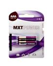 Kit 03 Blister PILHA ALCALINA AAA - MXT C/ 2