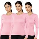 Kit 03 Blusas Térmica Peluciada Segunda Pele Feminina Frio