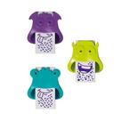 Kit 03 Borracha Escolar Vivo Monster Decorado Divertida - Maped