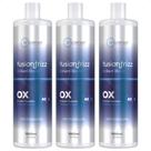 Kit 03 Brscience Fusionfrizz Brilliant Blond Ox 40 Volumes Litro