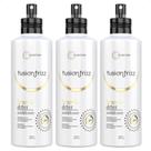 Kit 03 Bruma Detox Acidificante Fusionfrizz Brscience 250ml