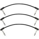Kit 03 Cabos p/ Pedal Fender P10 15cm Blockchain Kit 03 Cabos p/ Pedal Fender P10 15cm Blockchain