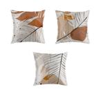 Kit 03 Capas de Almofada Decorativa Sofá Boho Jolitex Kit 03 Capas de Almofada Decorativa Sofá Boho Jolitex
