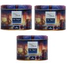 Kit 03 Chás do Mundo Pouch Chá Inglês Lata 50g - Chamel
