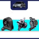 Kit 03 Coxim Motor Câmbio Honda Civic 2001 A 2006 Man. Autom