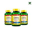 Kit 03 Cromo Picolinato de Cromo 100% IDR com 60 Capsulas Loja Maxinutri