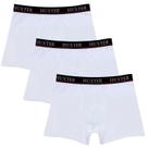 Kit 03 Cuecas Masculinas Boxer Cotton Basic Huxter Branco Kit 03 Cuecas Masculinas Boxer Cotton Basic Huxter Branco