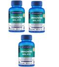 Kit 03 Dimagnésio Malato Premium 1300mg 120 Cpr - Catarinense
