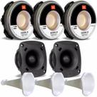 Kit 03 Driver Automotivo JBL D200X 110 Watts com 03 Corneta Boca Longa Branca Lc1425 e 02 Tweeter JBL ST200 100W Kit 03 Driver Automotivo JBL D200X 110 Watts com 03 Corneta Boca Longa Branca Lc1425 e 02 Tweeter JBL ST200 100W