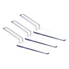 Kit 03 Espatula Pá para Bolos Tortas PS Cristal Confeitaria