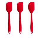 Kit 03 Espatula Pao Duro de Silicone Casa Cozinha Buffet Restaurante