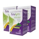 Kit 03 Finisim Cromo e Fibras Maxinutri Zero Açúcar 60 Caps
