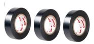Kit 03 Fita Isolante Profissional Cortag 18mm X 20m