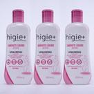 Kit 03 Frascos de Sabonete Liquido INTIMO 200 ml Higie+ Hipoalergênico