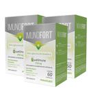 Kit 03 Imunofort Wellmune Vitaminas 250mg Maxinutri 60 Cap