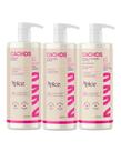 Kit 03 Itens shamp 1L, Cond 1L e Ativador 1L Cachos NOVA FRAGRANCIA - Apice