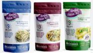 Kit 03 Konjac Massas Tipo Linguine,Pappardelle,Penne de 270g