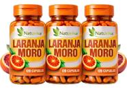 Kit 03 Laranja Moro Puro 500mg 120 Cápsulas cada Natuvitae Kit 03 Laranja Moro Puro 500mg 120 Cápsulas cada Natuvitae