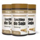 KIT 03 Lecitina De Soja 1000mg 60 Cápsulas Fitoprime KIT 03 Lecitina De Soja 1000mg 60 Cápsulas Fitoprime