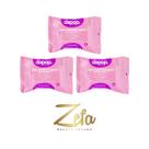 Kit 03 Lenço Demaquilante E Limpeza Com Aloe Vera - Dapop