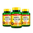 Kit 03 Levedo De Cerveja 450Mg 120 Capsulas Maxinutri
