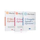 Kit 03 Livros: O Evangelho Segundo o Espiritismo, Livro dos Espíritos e O Que é o Espiritismo