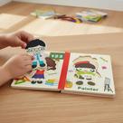Kit 03 Livros Quebra Cabeça Em Mdf Método Montessori Educacional Infantil Didático VMP Colorido