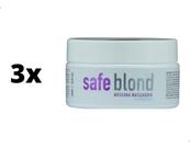 Kit 03 Máscaras Matizadora Safe Blond 250g Macpaul