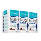 Kit 03 Multivitamínico Completo Nutri Homem 60 Cps Equaliv