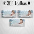 Kit 03 Pacotes Toalhas Umedecidas GIO BABY 100 Folhas 19x13 cm - 98% Água