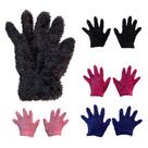 Kit 03 Par Luva Infantil Juvenil KIDS Pelinho Lã Quente Inverno Moda Sortidas
