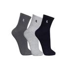Kit 03 Pares Meia Cano Médio Masculino Lupo Sport 3245 Macia