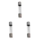 Kit 03 Peças Fusíveis de Vidro 20AGF 5x20mm 1,5A / 250V Fusi Bras Kit 03 Peças Fusíveis de Vidro 20AGF 5x20mm 1,5A / 250V Fusi Bras