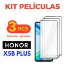 Kit 03 Peliculas Vidro 3D Premium Compativel Para Honor X5B X6B X7C MAGIC V3 Maxima Proteção