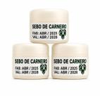 Kit 03 Sebo De Carneiro 100% Puro Hidratação Profunda Sem Cheiro Kit 03 Sebo De Carneiro 100% Puro Hidratação Profunda Sem Cheiro