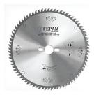 Kit 03 Serra Acabamento Para Mdf 250x80z 35 Fine Cut Fepam Prateado