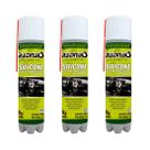 Kit 03 Spray Silicone Aerossol Carro Barco Esteira 300ml