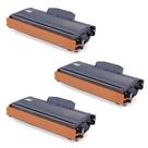 Kit 03 Toner TN360 compatível para impressora Brother DCP7030