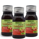 kit 03 Tônico Chá de Goiabeira 60ml - Crescimento Capilar