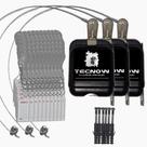 Kit 03 Travas Tecnow para Carrinho de compras em Condominio + 60 Chaves
